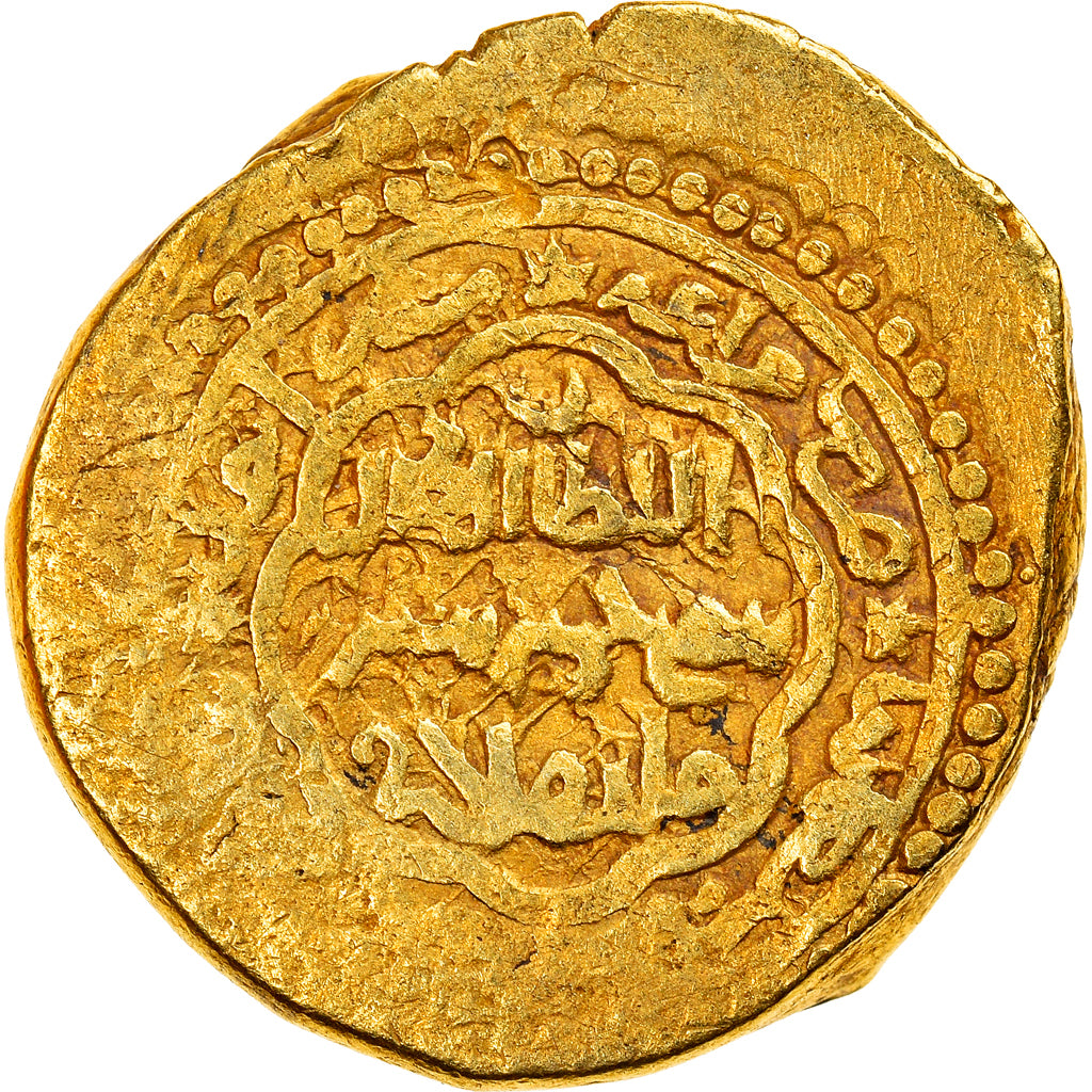 Coin, Ilkhan, Sulayman Khan, Dinar, AH 741 (1340/41), Maragha, EF(40-45), Gold