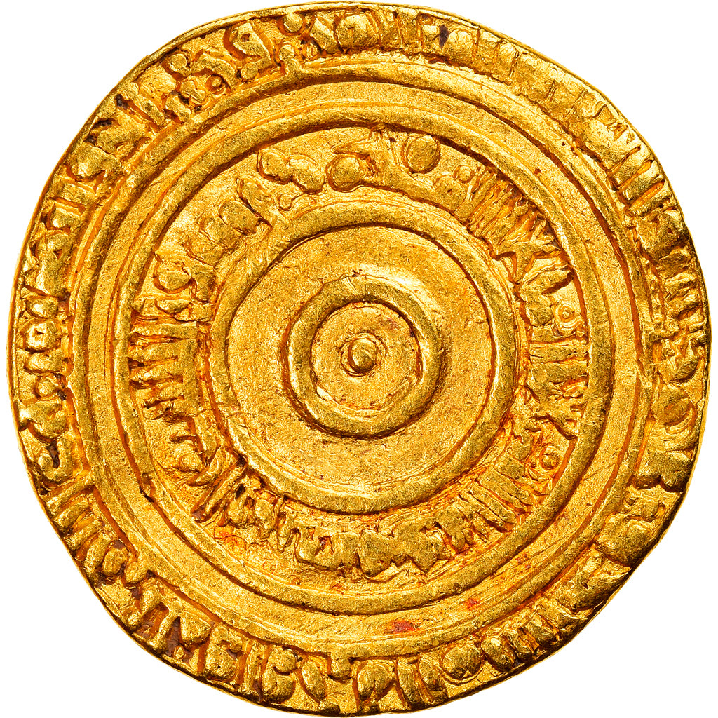 Coin, Fatimids, al-'Aziz, Dinar, AH 369 (979/980), al-Mahdiya, AU(50-53), Gold