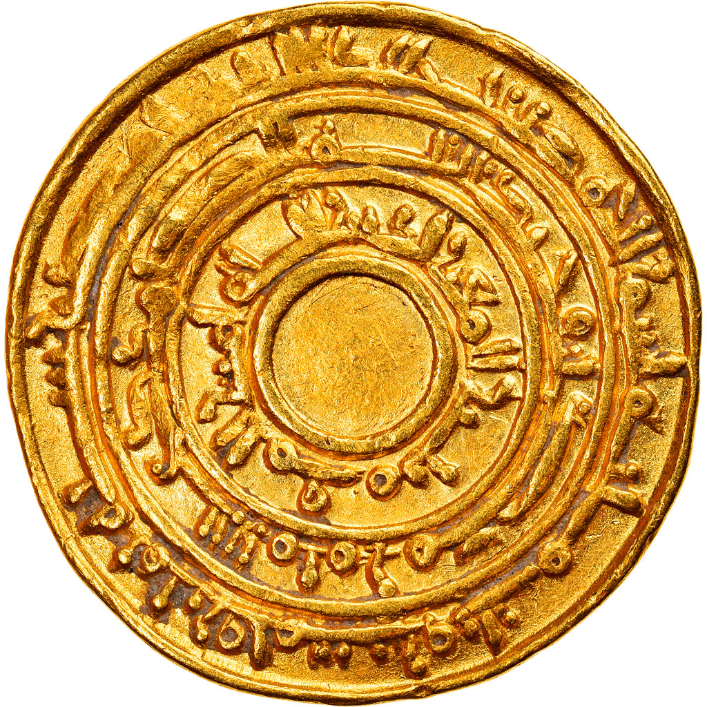 Moneta, Fatimids, al-Mu'izz al-Din Allah, Dinar, AH 358 (968/969), Misr, BB+