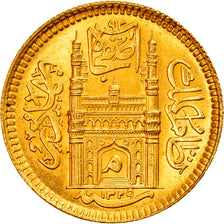 Coin, INDIA-PRINCELY STATES, HYDERABAD, Mir Mahbub Ali Khan II, Ashrafi, 1911