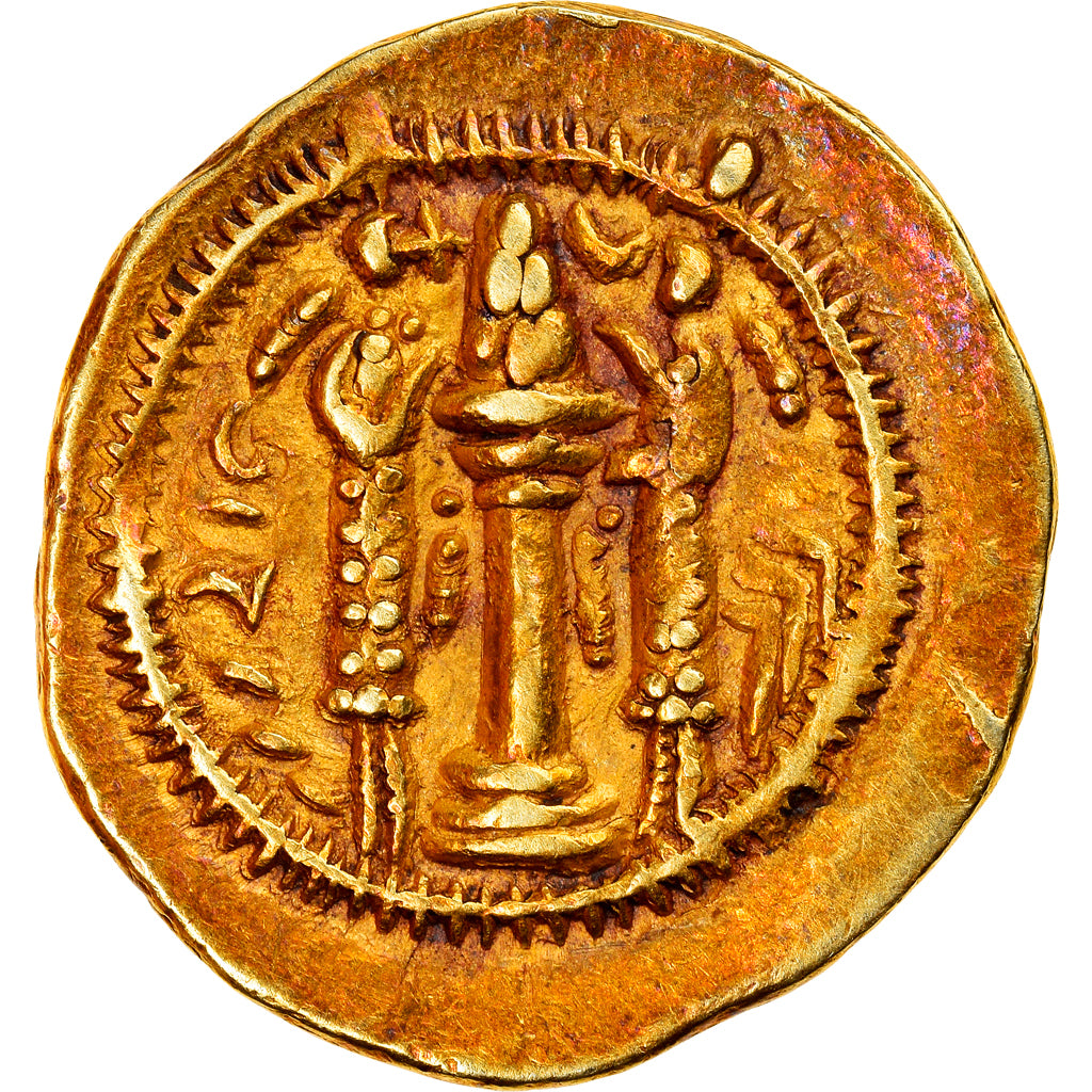 Münze, Sasanian Kings, Peroz I, Dinar, 477-484, BBA (Court), SS+, Gold