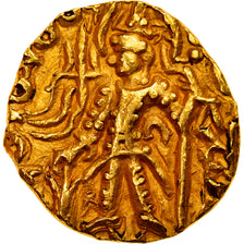 Moneta, Kushan Empire, Vasudeva II, 1/4 Dinar, 290-310, Pedigree, BB+, Oro