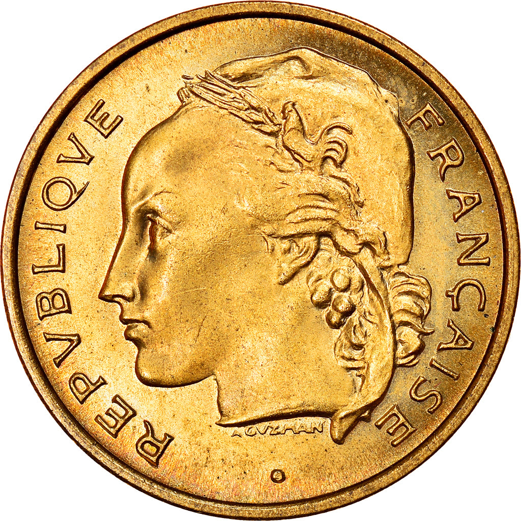 Moneda, Francia, Essai de Guzman, 20 Francs, 1950, Paris, ESSAI, SC, Aluminio -