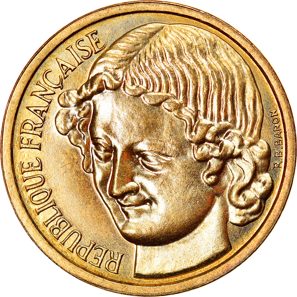 Coin, France, Essai de Baron, 20 Centimes, 1961, Paris, ESSAI, MS(63)
