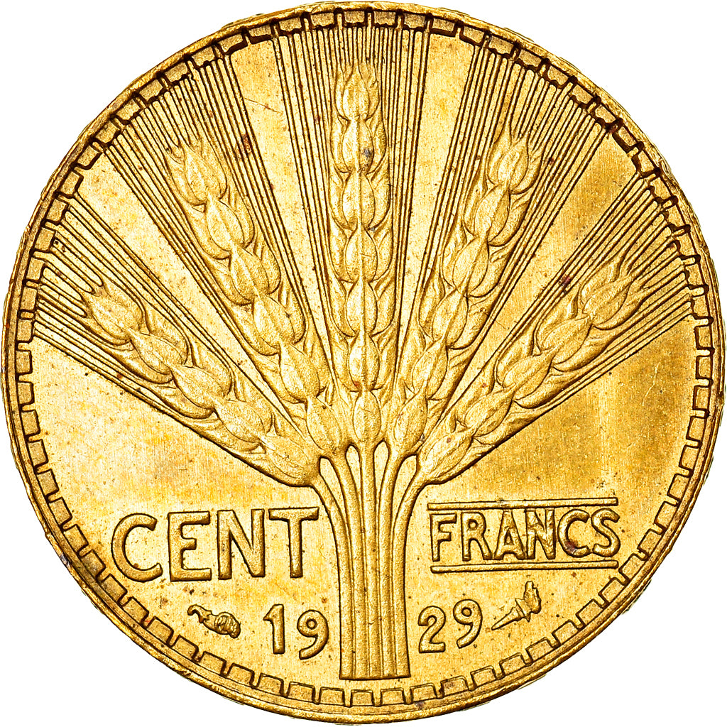 Moneta, Francja, Turin, 100 Francs, 1929, Paris, PRÓBA, MS(60-62)