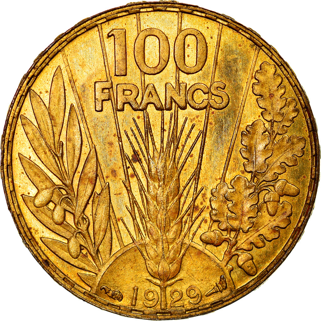 Monnaie, France, Bazor, 100 Francs, 1929, Paris, ESSAI, SPL, Aluminium-Bronze