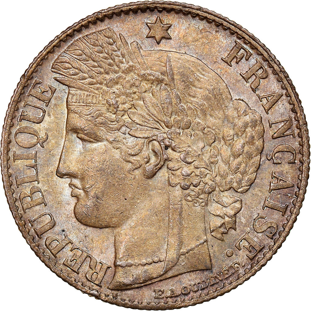 Münze, Frankreich, Cérès, 50 Centimes, 1895, Paris, VZ+, Silber, KM:834.1