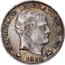 Coin, ITALIAN STATES, KINGDOM OF NAPOLEON, Napoleon I, 5 Soldi, 1812, Milan