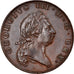 Coin, Bermuda, George III, Penny, 1793, AU(50-53), Copper, KM:5