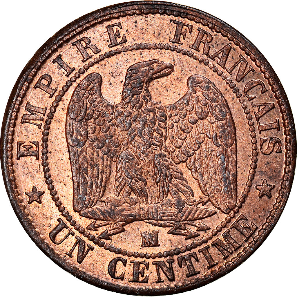 Münze, Frankreich, Napoleon III, Napoléon III, Centime, 1853, Marseille, VZ+