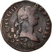 Moneta, Spagna, Charles IV, 4 maravedis, 1796, Segovia, MB+, Rame, KM:427