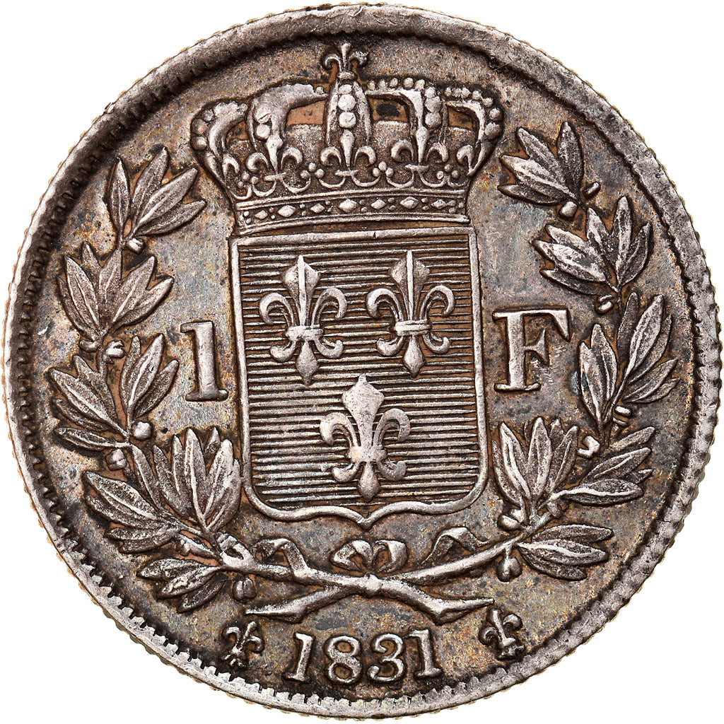 Moneta, Francia, Henri V, Franc, 1831, SPL-, Argento, KM:28.2, Gadoury:451