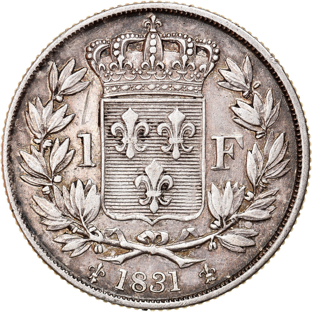 Moneta, Francia, Henri V, Franc, 1831, BB+, Argento, KM:28.2, Gadoury:451