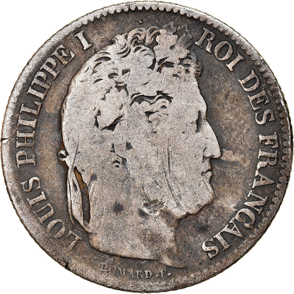 Münze, Frankreich, Louis-Philippe, Franc, 1834, Toulouse, SGE+, Silber