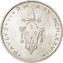 VATICAN CITY, 500 Lire, 1977, KM #132, MS(63), Silver, 29.3, 11.00