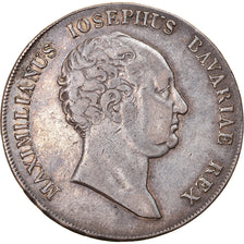 Coin, German States, BAVARIA, Maximilian IV, Josef, Thaler, Krone, 1812