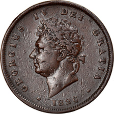 Moeda, Grã-Bretanha, George IV, Penny, 1826, London, EF(40-45), Cobre, KM:693