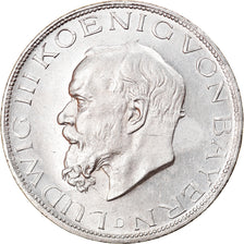 Coin, German States, BAVARIA, Ludwig III, 5 Mark, 1914, Munich, MS(60-62)