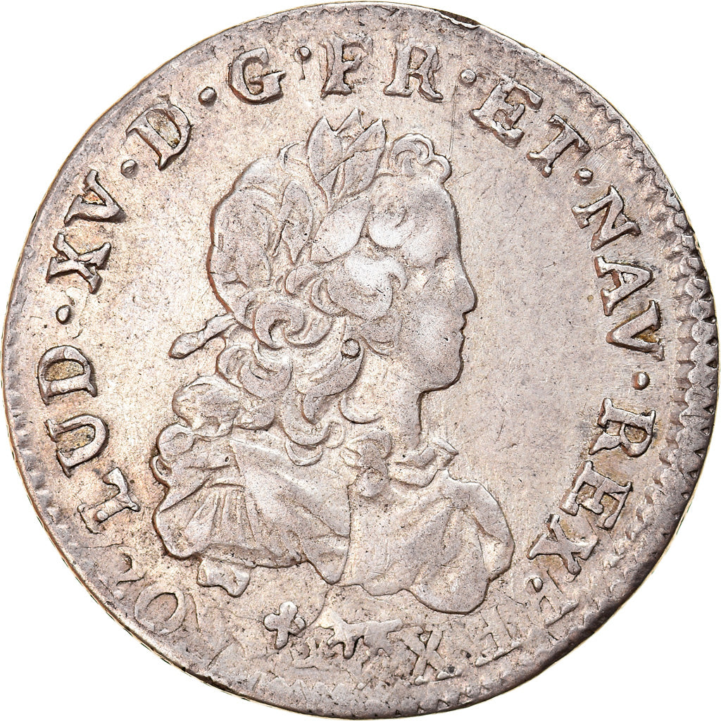 Coin, France, Louis XV, 1/3 Écu de France, 1/3 Ecu, 1721, Paris, EF(40-45)
