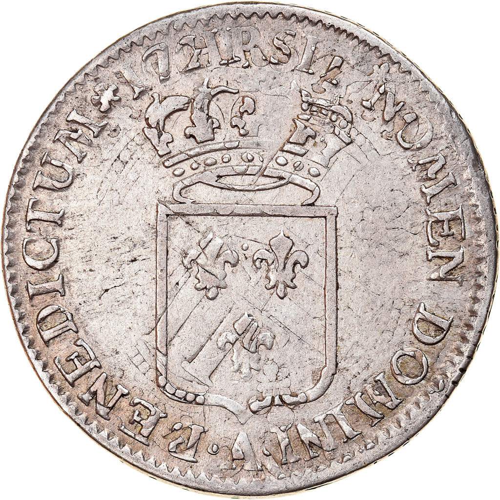Coin, France, Louis XV, 1/3 Écu de France, 1/3 Ecu, 1721, Paris, EF(40-45)