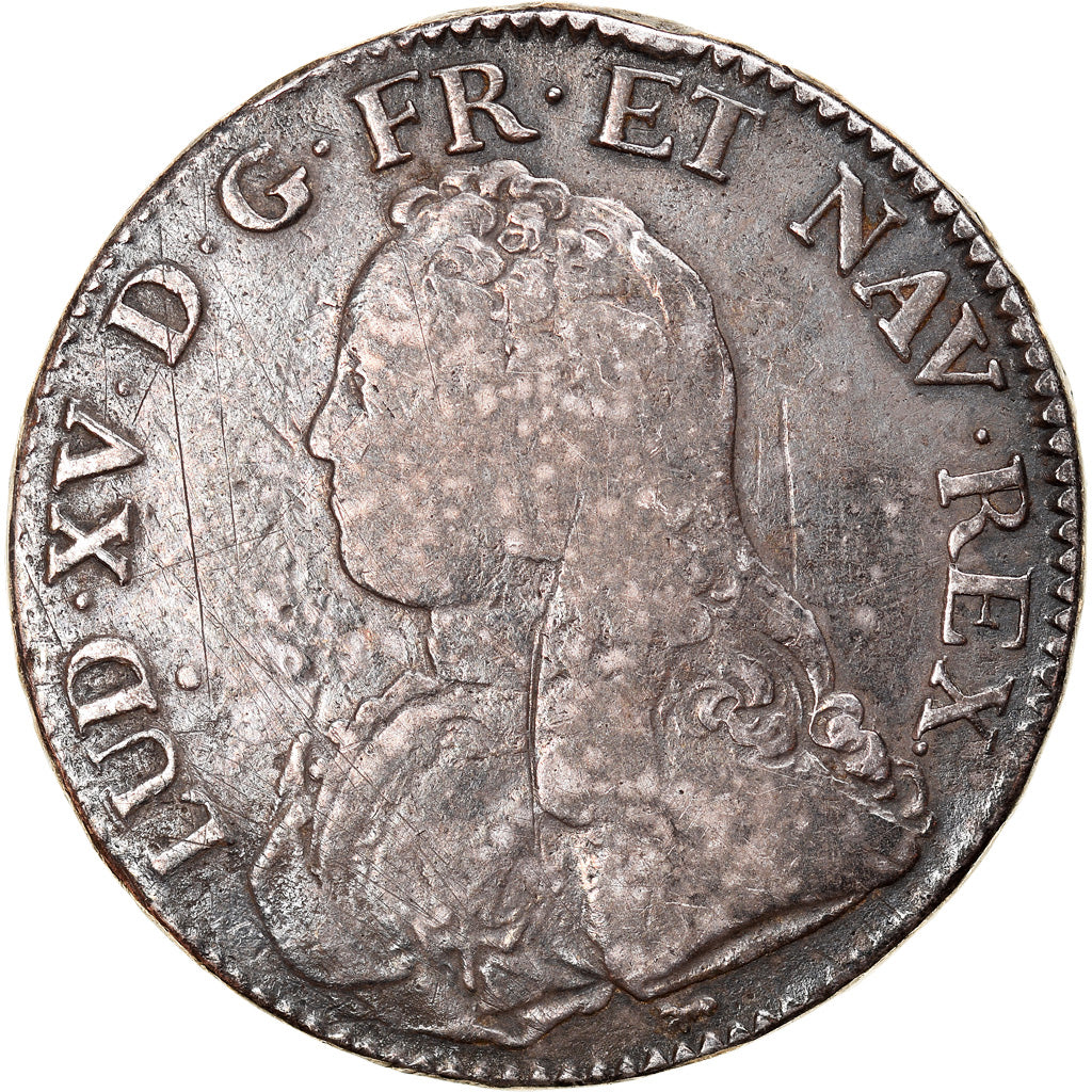 Coin, France, Louis XV, Écu aux branches d'olivier, Ecu, 1726, Paris