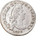 Münze, Frankreich, Louis XIV, 4 Sols aux 2 L, 4 Sols 2 Deniers, 1692, Troyes