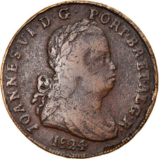 Coin, Portugal, Jo, 40 Reis, Pataco, 1824, VF(30-35), Bronze, KM:370