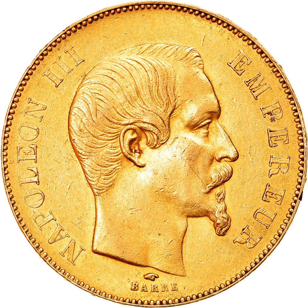 Monnaie, France, Napoleon III, 50 Francs, 1857, Paris, TTB+, Or, Gadoury:1111