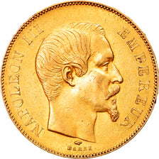 Monnaie, France, Napoleon III, 50 Francs, 1857, Paris, TTB+, Or, Gadoury:1111