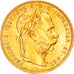 Monnaie, Autriche, Franz Joseph I, 8 Florins-20 Francs, 1892, Refrappe, SPL, Or