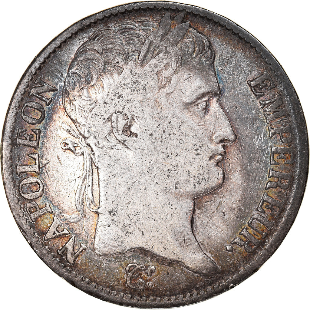 Coin, France, Napoléon I, 5 Francs, 1808, Paris, VF(30-35), Silver, KM:686.1