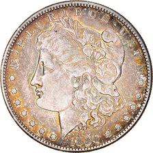 Coin, United States, Morgan Dollar, Dollar, 1884, U.S. Mint, San Francisco
