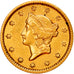 Münze, Vereinigte Staaten, Liberty Head - Type 1, Dollar, 1853, U.S. Mint