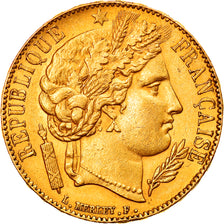 Monnaie, France, Cérès, 20 Francs, 1851, Paris, TTB+, Or, Gadoury:1059, KM:762