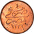 Moneta, Egipt, Abdul Aziz, 4 Para, 1863 (1277//4), MS(63), Bronze, KM:240