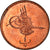 Coin, Egypt, Abdul Aziz, 4 Para, 1863 (1277//4), MS(64), Bronze, KM:240