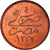 Moneta, Egipt, Abdul Aziz, 4 Para, 1863 (1277//4), MS(64), Bronze, KM:240
