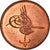Coin, Egypt, Abdul Aziz, 4 Para, 1863 (1277//4), MS(60-62), Bronze, KM:240