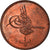 Moeda, Egito, Abdul Aziz, 4 Para, 1863 (1277//4), MS(63), Bronze, KM:240