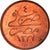 Coin, Egypt, Abdul Aziz, 4 Para, 1863 (1277//4), MS(63), Bronze, KM:240
