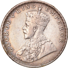 Coin, INDIA-BRITISH, George V, Rupee, 1920, Bombay, EF(40-45), Silver, KM:524
