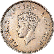 Coin, INDIA-BRITISH, George VI, Rupee, 1940, Bombay, AU(50-53), Silver, KM:556