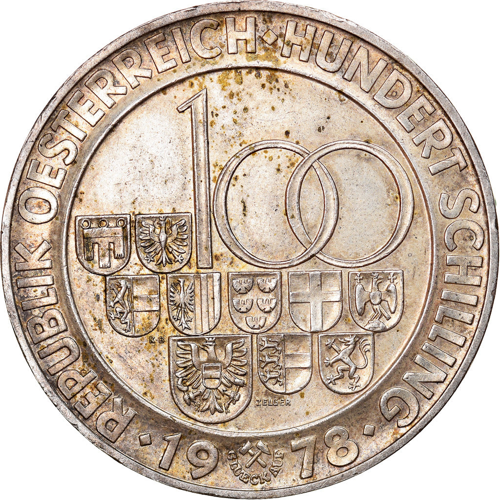Monnaie, Autriche, 100 Schilling, 1978, SUP, Argent, KM:2941