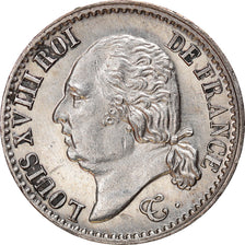 Moneta, Francia, Louis XVIII, Louis XVIII, 1/4 Franc, 1824, Paris, SPL, Argento
