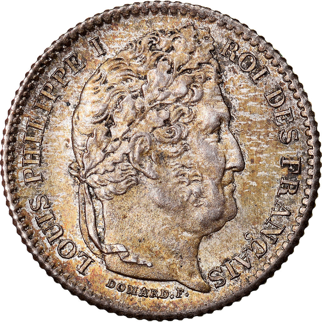 Moneda, Francia, Louis-Philippe, 25 Centimes, 1847, Paris, EBC, Plata, KM:755.1