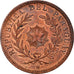 Coin, Paraguay, 4 Centesimos, 1870, AU(55-58), Copper, KM:4.2