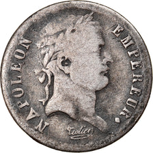 Coin, France, Napoléon I, 1/2 Franc, 1808, Rouen, VF(20-25), Silver, KM:680.2