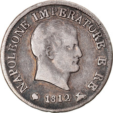 Moneta, STATI ITALIANI, KINGDOM OF NAPOLEON, Napoleon I, 10 Soldi, 1812, Milan