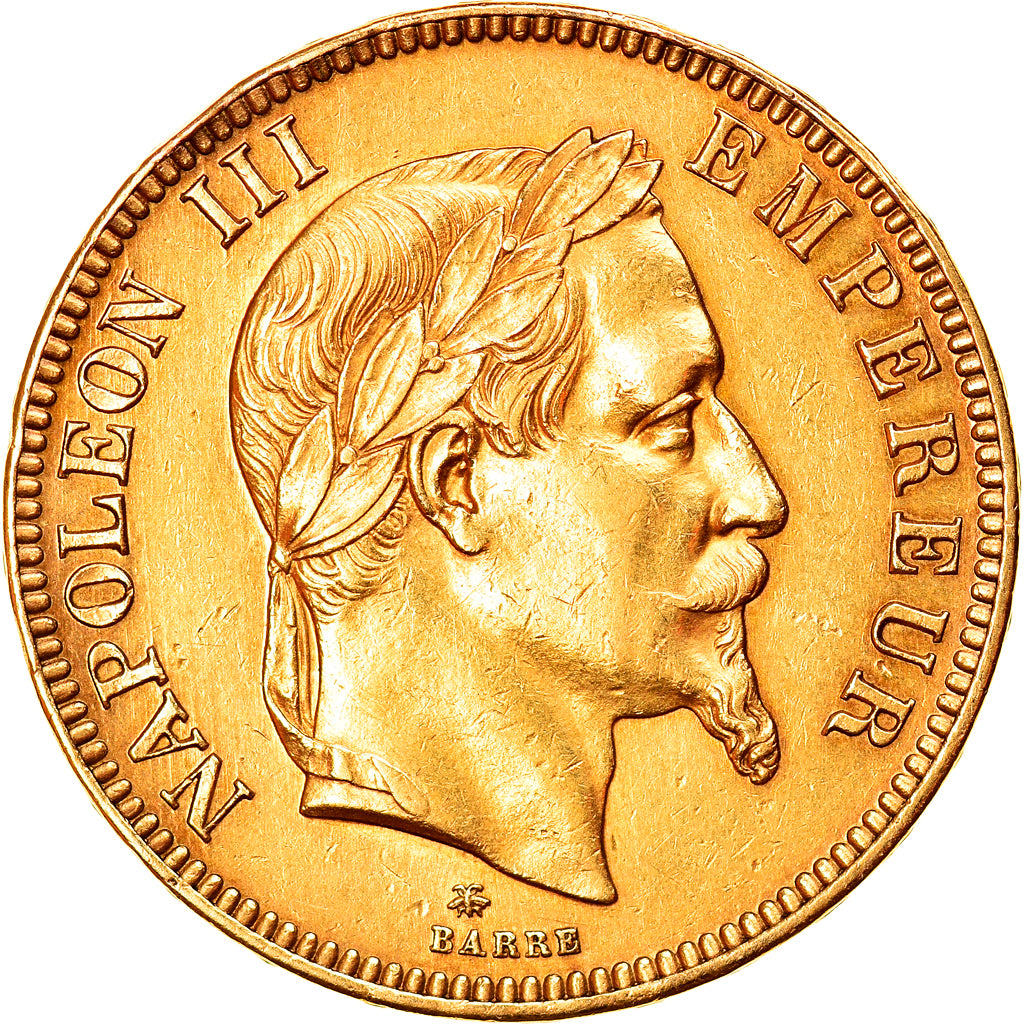 Munten, Frankrijk, Napoleon III, Napoléon III, 100 Francs, 1862, Paris, ZF