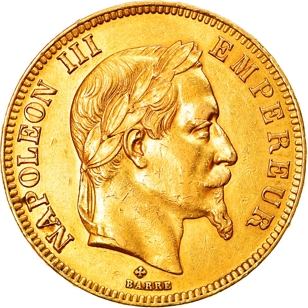 Monnaie, France, Napoleon III, 100 Francs, 1862, Strasbourg, TTB+, Or